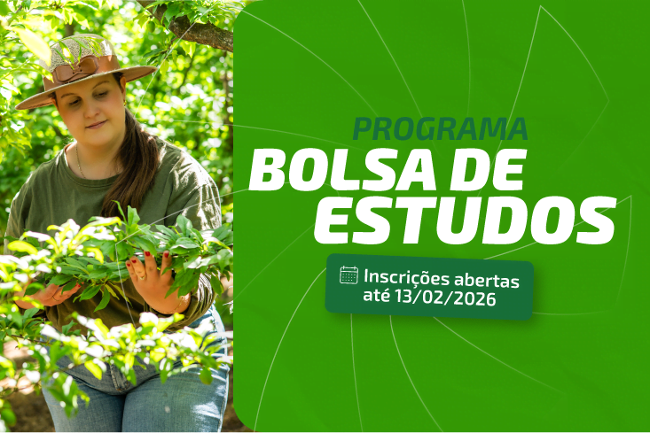 Programa Bolsa de Estudos: inscrições abertas até 13 de fevereiro